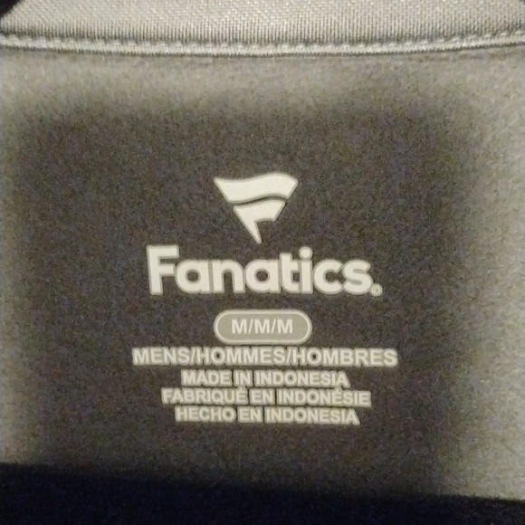 Fanatics Mens 1/4 zip Cleveland Browns sweatshirt size M - Picture 3 of 3